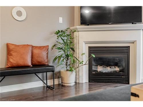4148 Galileo Common, Burlington, ON - Indoor Photo Showing Living Room With Fireplace