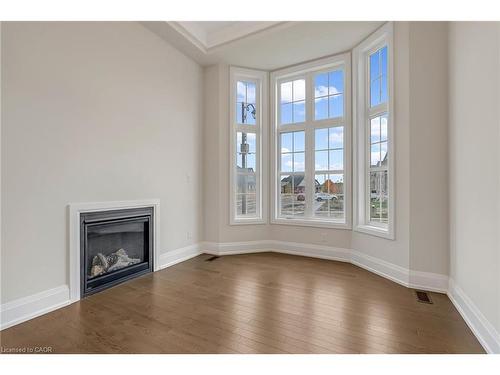 27 Gamble Street, Halton Hills, ON - Indoor Photo Showing Living Room With Fireplace
