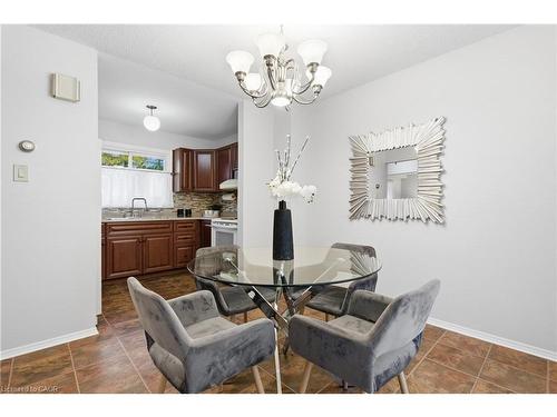 28 Bacall Crescent, Hamilton, ON - Indoor Photo Showing Dining Room