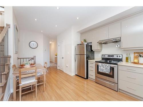 235 Mead Avenue, Hamilton, ON - Indoor Photo Showing Kitchen With Stainless Steel Kitchen