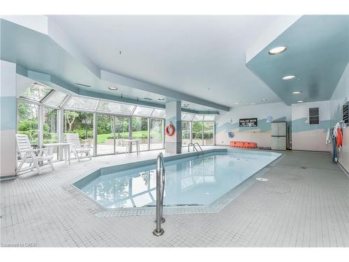 1902-190 Hespeler Road, Cambridge, ON - Indoor Photo Showing Other Room With In Ground Pool