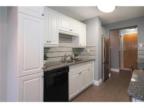 Ph12-55 Blue Springs Drive, Waterloo, ON - Indoor Photo Showing Kitchen With Double Sink