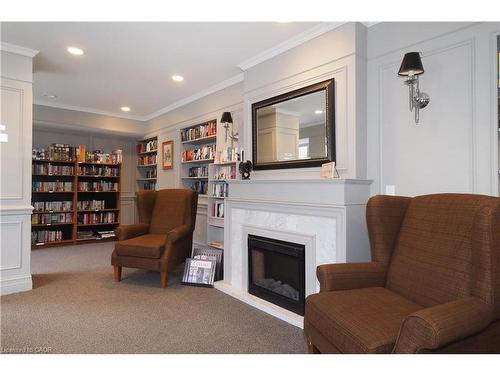 Ph12-55 Blue Springs Drive, Waterloo, ON - Indoor Photo Showing Other Room With Fireplace