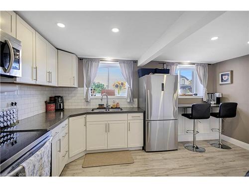 332 Vansitmart Avenue, Hamilton, ON - Indoor Photo Showing Kitchen With Double Sink