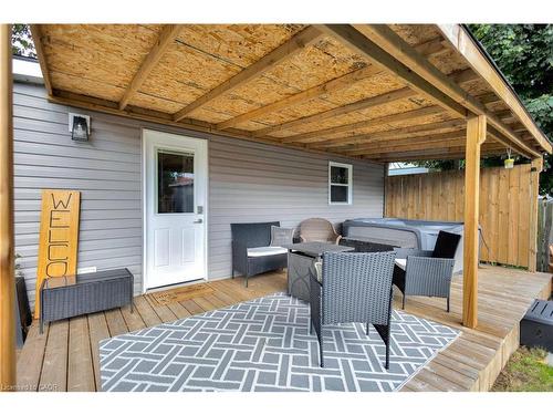 332 Vansitmart Avenue, Hamilton, ON - Outdoor With Deck Patio Veranda With Exterior