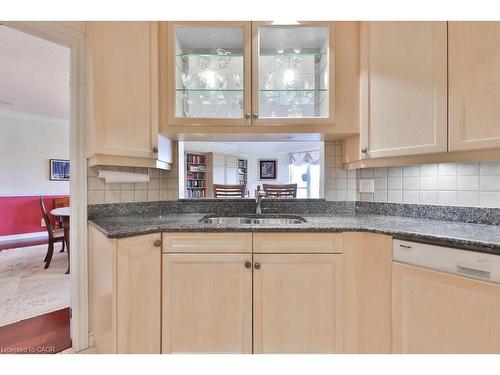 807-1900 The Collegeway, Mississauga, ON - Indoor Photo Showing Kitchen With Double Sink