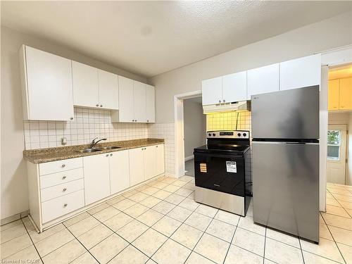 24 Somerset Avenue, Hamilton, ON - Indoor Photo Showing Kitchen With Double Sink