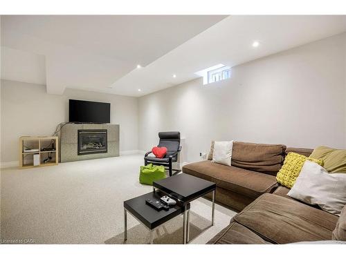 1061 Summit Ridge Drive, Oakville, ON - Indoor With Fireplace