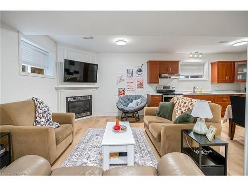 5255 White Dove Parkway, Niagara Falls, ON - Indoor Photo Showing Living Room With Fireplace