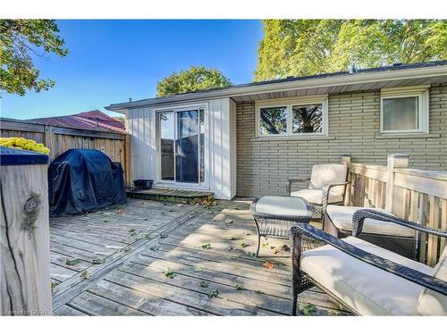 116 Boniface Avenue, Kitchener, ON - Outdoor With Deck Patio Veranda With Exterior