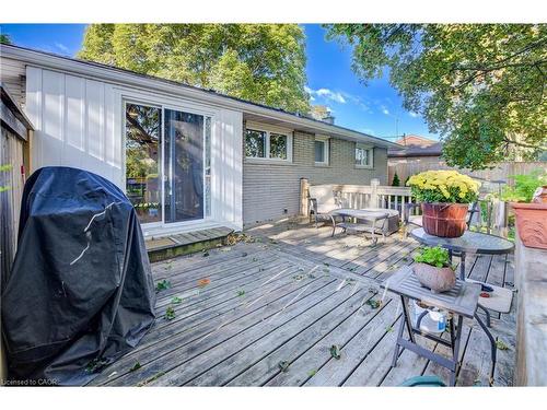 116 Boniface Avenue, Kitchener, ON - Outdoor With Deck Patio Veranda With Exterior