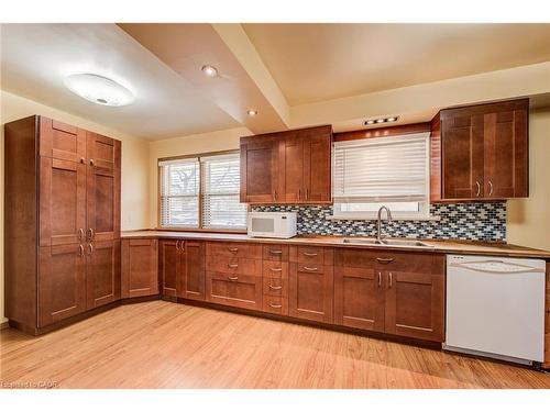 574 Krug Street, Kitchener, ON - Indoor Photo Showing Kitchen With Double Sink
