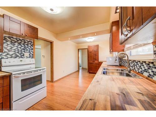 574 Krug Street, Kitchener, ON - Indoor Photo Showing Kitchen With Double Sink