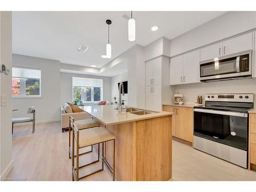 39 Mill Street, Kitchener, ON - Indoor Photo Showing Kitchen With Double Sink