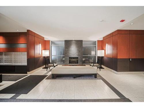 107-80 Port Street E, Mississauga, ON - Indoor Photo Showing Other Room With Fireplace