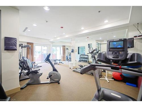107-80 Port Street E, Mississauga, ON - Indoor Photo Showing Gym Room