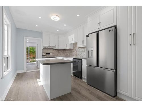 141 Ray Street N, Hamilton, ON - Indoor Photo Showing Kitchen With Stainless Steel Kitchen With Upgraded Kitchen
