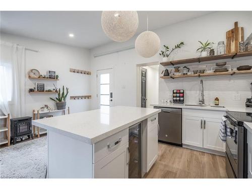 48 Frederick Avenue, Hamilton, ON - Indoor Photo Showing Kitchen With Stainless Steel Kitchen