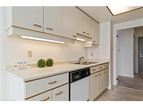 410-430 Pearl Street, Burlington, ON - Indoor Photo Showing Kitchen With Double Sink