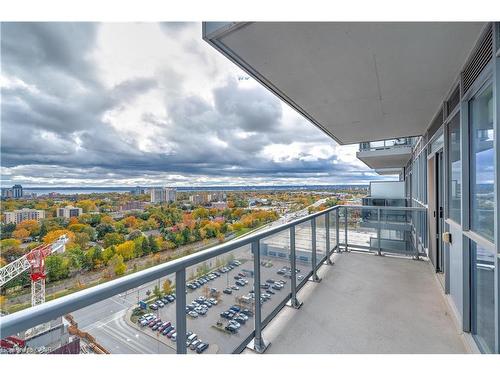 1703-2081 Fairview Street, Burlington, ON - Outdoor With Balcony With View With Exterior