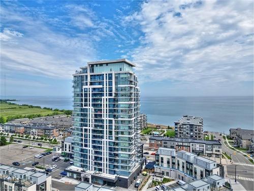 1807-385 Winston Road, Grimsby, ON - Outdoor With Body Of Water With View