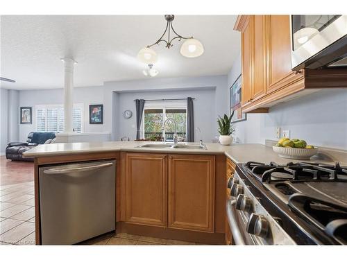 254 Kerwood Drive, Cambridge, ON - Indoor Photo Showing Kitchen With Double Sink