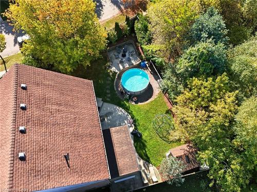 254 Kerwood Drive, Cambridge, ON - Outdoor With Above Ground Pool