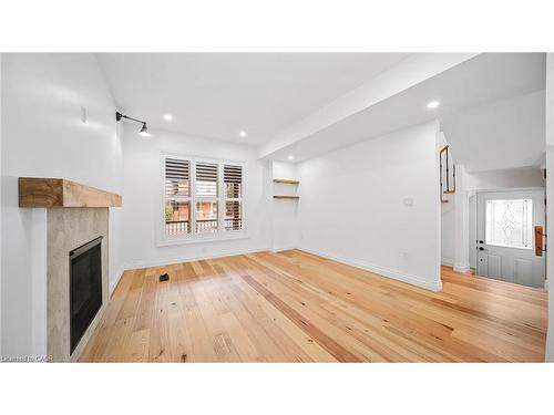 708 Wilson Street, Hamilton, ON - Indoor With Fireplace