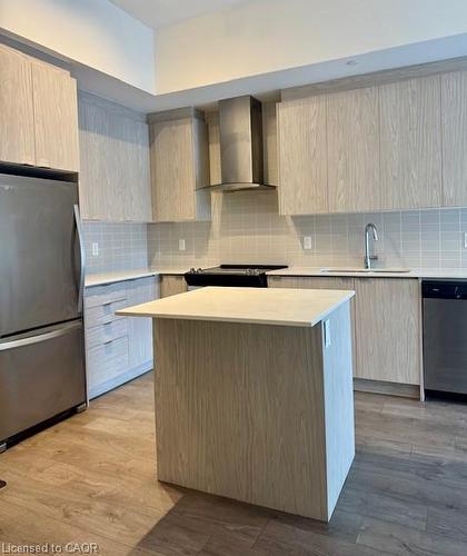 429-55 Duke Street W, Kitchener, ON - Indoor Photo Showing Kitchen