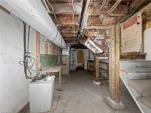135 Madison Avenue S, Kitchener, ON - Indoor Photo Showing Basement