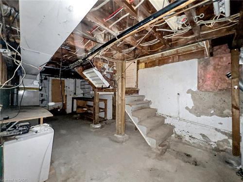 135 Madison Avenue S, Kitchener, ON - Indoor Photo Showing Basement