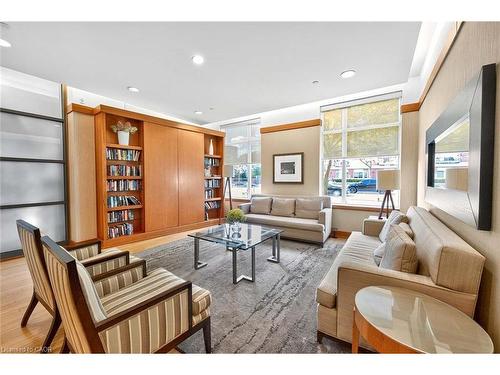 503-65 Port Street E, Mississauga, ON - Indoor Photo Showing Living Room