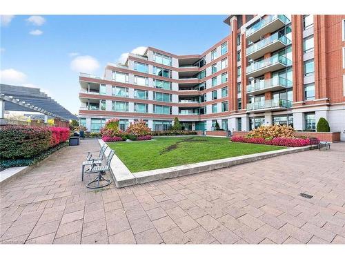 503-65 Port Street E, Mississauga, ON - Outdoor With Balcony With Facade