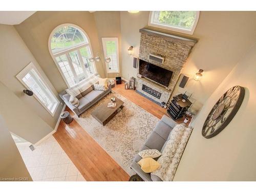 1525 Dickie Settlement Road, Cambridge, ON - Indoor Photo Showing Other Room With Fireplace