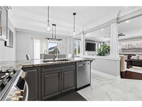 79 Assisi Street, Hamilton, ON - Indoor Photo Showing Kitchen With Upgraded Kitchen