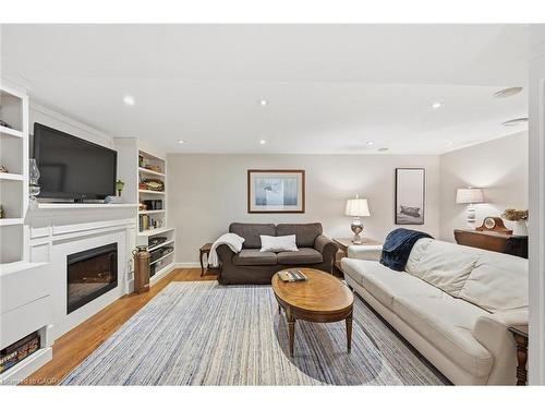 415 Henderson Road, Burlington, ON - Indoor Photo Showing Living Room With Fireplace