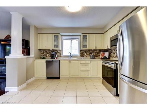 21 Mullin Drive, Guelph, ON - Indoor Photo Showing Kitchen With Double Sink