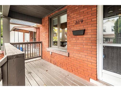 319 Hunter Street W, Hamilton, ON - Outdoor With Deck Patio Veranda With Exterior