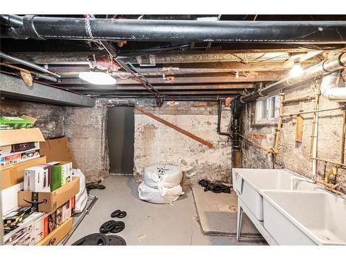 319 Hunter Street W, Hamilton, ON - Indoor Photo Showing Basement
