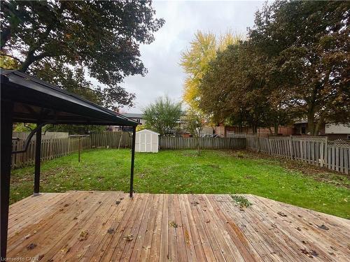 187 Rittenhouse Road, Kitchener, ON - Outdoor With Backyard
