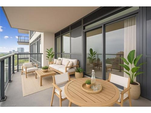 1405-2007 James Street, Burlington, ON - Outdoor With Balcony With Exterior