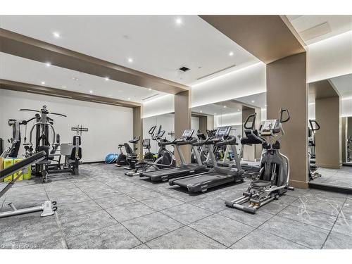 1405-2007 James Street, Burlington, ON - Indoor Photo Showing Gym Room