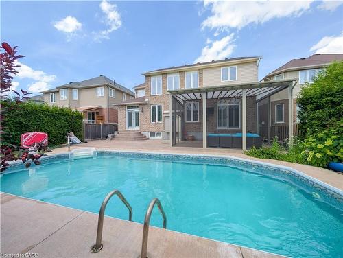 76 Blossomfield Crescent, Cambridge, ON - Outdoor With In Ground Pool With Backyard With Exterior