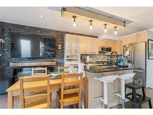 27 Pettit Street, Stoney Creek, ON - Indoor Photo Showing Kitchen With Double Sink