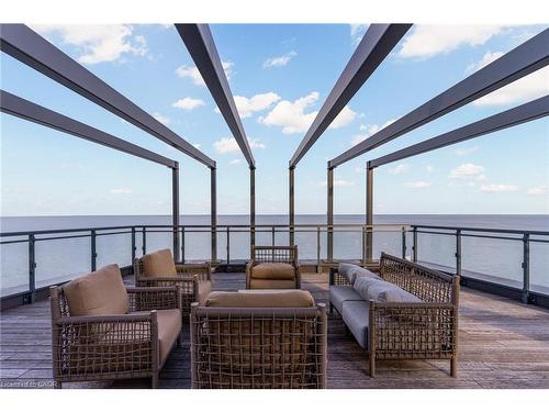 308-2060 Lakeshore Road, Burlington, ON - Outdoor With Body Of Water With Deck Patio Veranda With View With Exterior