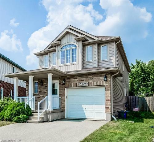 220 Lemon Grass Crescent, Kitchener, ON - Outdoor With Facade