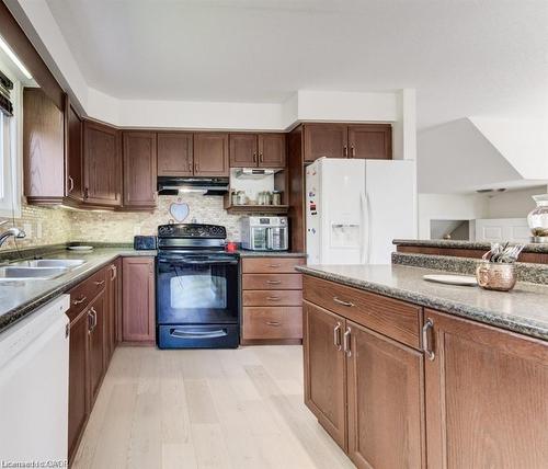220 Lemon Grass Crescent, Kitchener, ON - Indoor Photo Showing Kitchen With Double Sink
