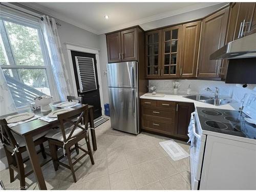 691 Wilson Street, Hamilton, ON - Indoor Photo Showing Kitchen With Double Sink