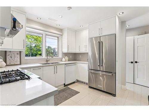 19 Lorraine Gardens, Toronto, ON - Indoor Photo Showing Kitchen With Double Sink