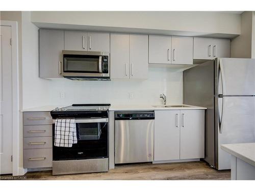 1015-15 Queen Street S, Hamilton, ON - Indoor Photo Showing Kitchen With Stainless Steel Kitchen